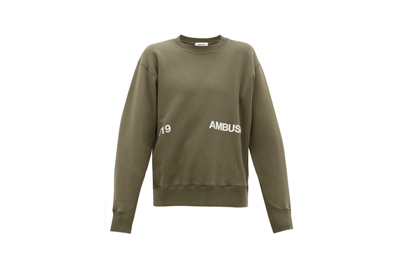 ambush spring summer 2020 collection exclusives matchesfashion matches fashion ombre cotton jersey sweatpants sweatshirt logo print tshirt fleece jacket yoon ahn verbal 