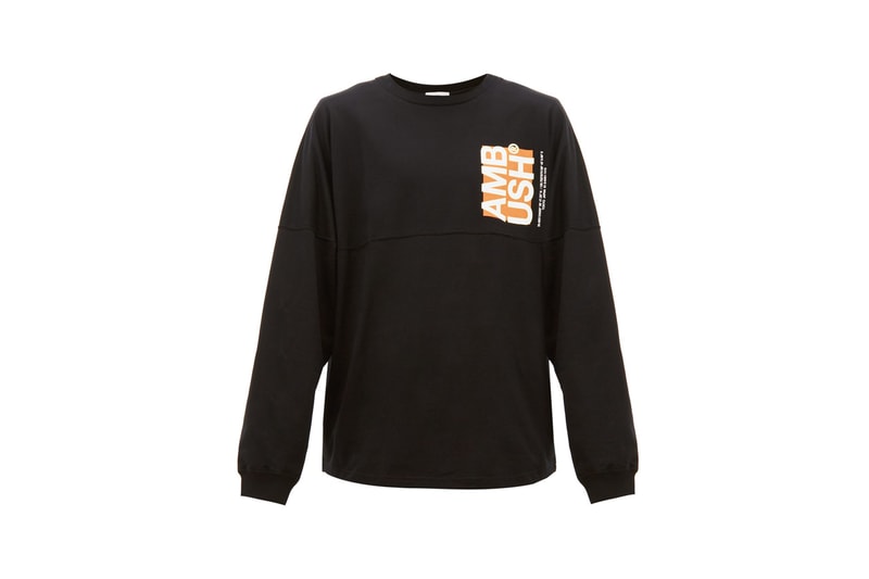ambush spring summer 2020 collection exclusives matchesfashion matches fashion ombre cotton jersey sweatpants sweatshirt logo print tshirt fleece jacket yoon ahn verbal 