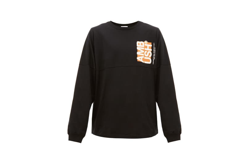 ambush spring summer 2020 collection exclusives matchesfashion matches fashion ombre cotton jersey sweatpants sweatshirt logo print tshirt fleece jacket yoon ahn verbal