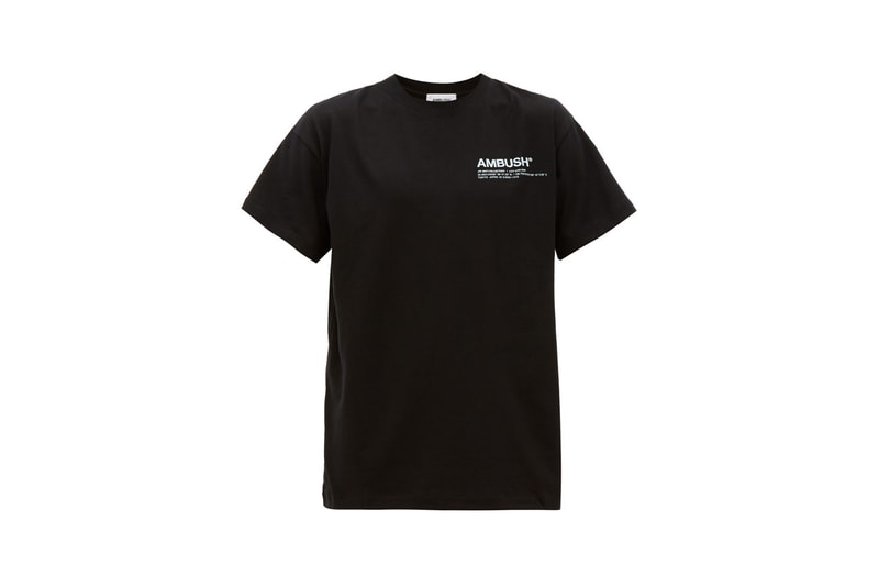 ambush spring summer 2020 collection exclusives matchesfashion matches fashion ombre cotton jersey sweatpants sweatshirt logo print tshirt fleece jacket yoon ahn verbal 