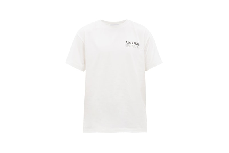 ambush spring summer 2020 collection exclusives matchesfashion matches fashion ombre cotton jersey sweatpants sweatshirt logo print tshirt fleece jacket yoon ahn verbal 