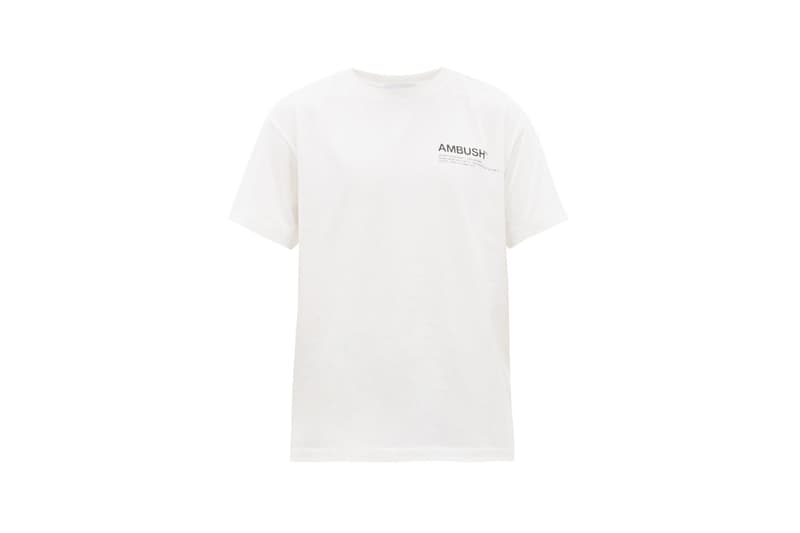 ambush spring summer 2020 collection exclusives matchesfashion matches fashion ombre cotton jersey sweatpants sweatshirt logo print tshirt fleece jacket yoon ahn verbal