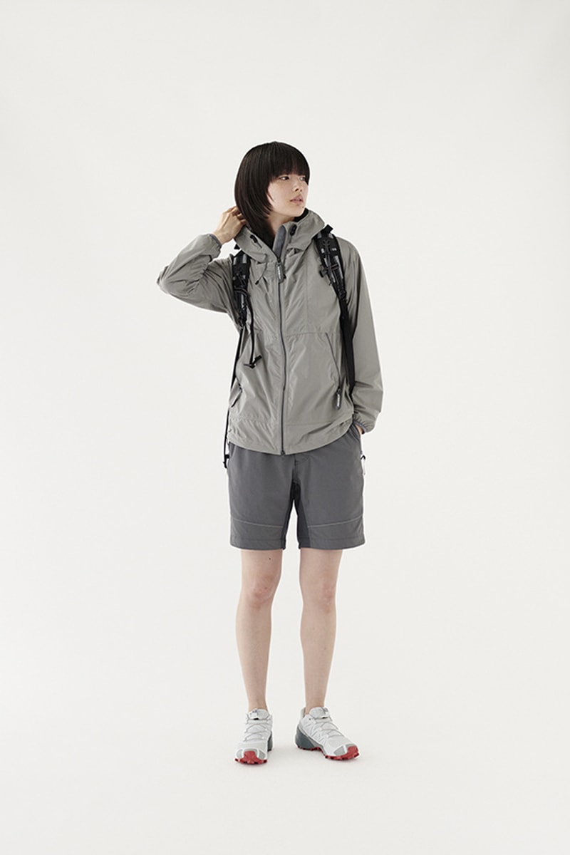 and WANDER Spring Summer 2020 Lookbook collection japanese Keita Ikeuchi Mihoko Mori technical hi tech functional utility progressive breathable waterproof jackets coats windbreakers