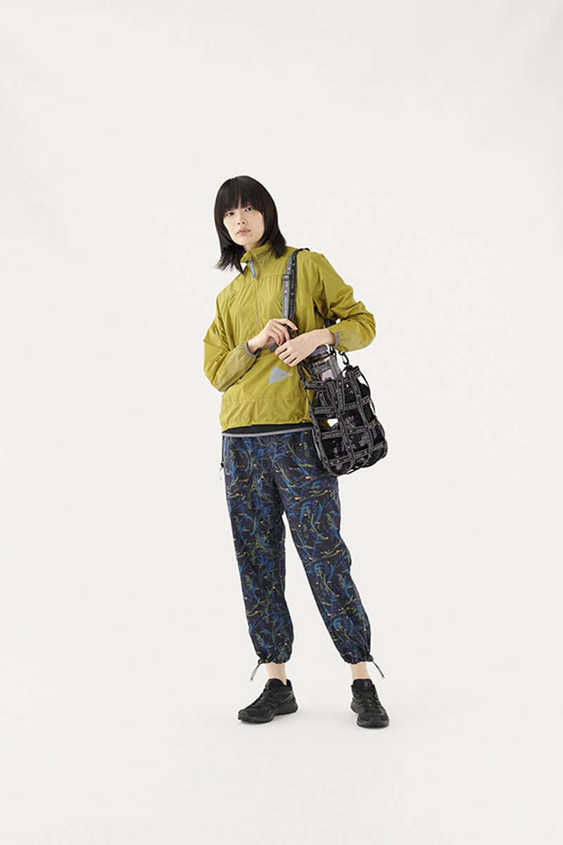 and WANDER Spring Summer 2020 Lookbook collection japanese Keita Ikeuchi Mihoko Mori technical hi tech functional utility progressive breathable waterproof jackets coats windbreakers