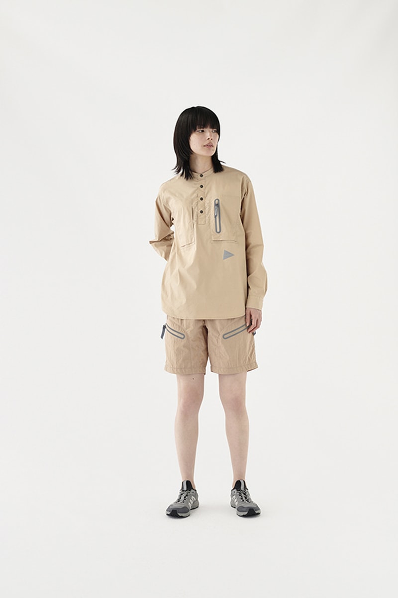 and WANDER Spring Summer 2020 Lookbook collection japanese Keita Ikeuchi Mihoko Mori technical hi tech functional utility progressive breathable waterproof jackets coats windbreakers