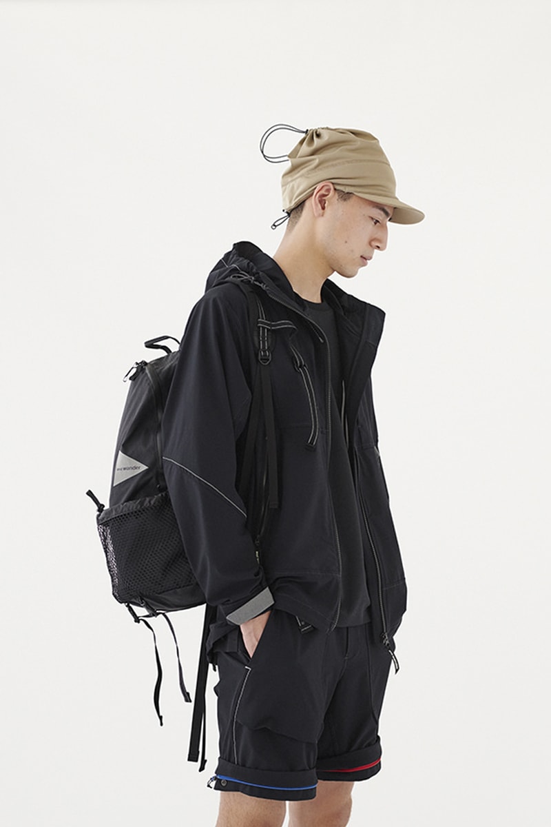 and WANDER Spring Summer 2020 Lookbook collection japanese Keita Ikeuchi Mihoko Mori technical hi tech functional utility progressive breathable waterproof jackets coats windbreakers