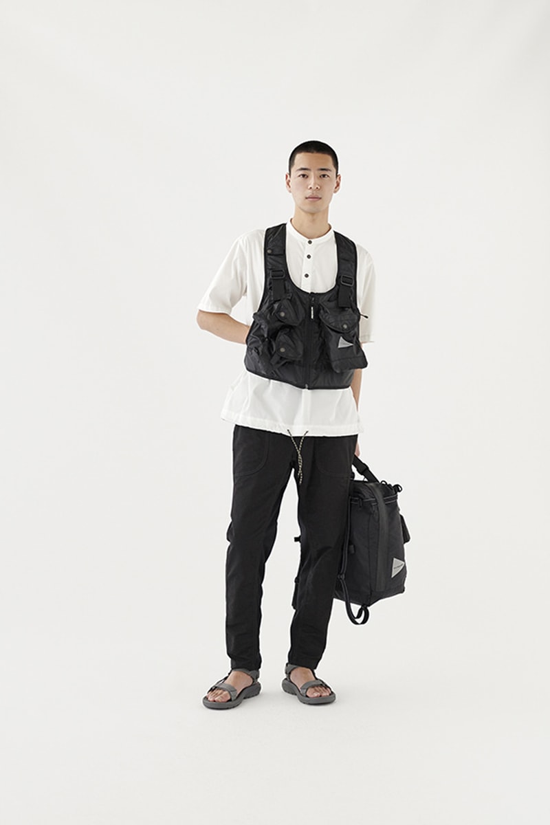 and WANDER Spring Summer 2020 Lookbook collection japanese Keita Ikeuchi Mihoko Mori technical hi tech functional utility progressive breathable waterproof jackets coats windbreakers