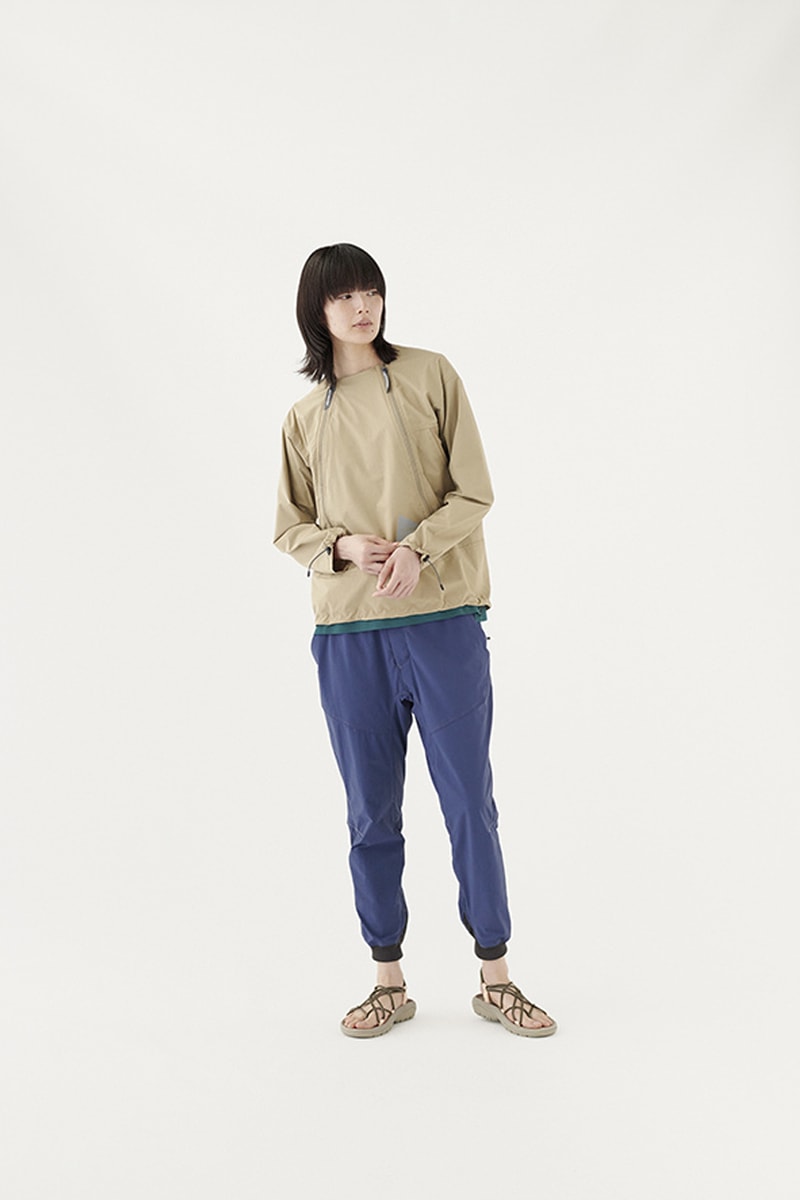 and WANDER Spring Summer 2020 Lookbook collection japanese Keita Ikeuchi Mihoko Mori technical hi tech functional utility progressive breathable waterproof jackets coats windbreakers
