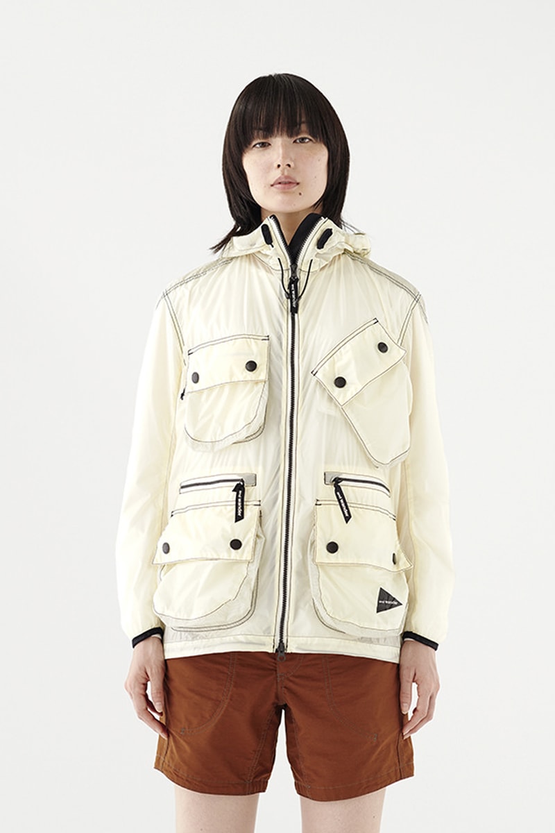 and WANDER Spring Summer 2020 Lookbook collection japanese Keita Ikeuchi Mihoko Mori technical hi tech functional utility progressive breathable waterproof jackets coats windbreakers