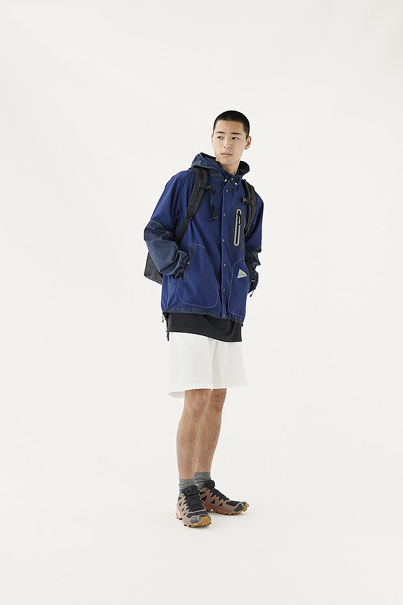 and WANDER Spring Summer 2020 Lookbook collection japanese Keita Ikeuchi Mihoko Mori technical hi tech functional utility progressive breathable waterproof jackets coats windbreakers