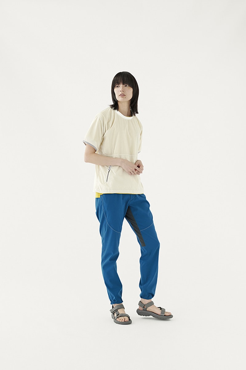 and WANDER Spring Summer 2020 Lookbook collection japanese Keita Ikeuchi Mihoko Mori technical hi tech functional utility progressive breathable waterproof jackets coats windbreakers