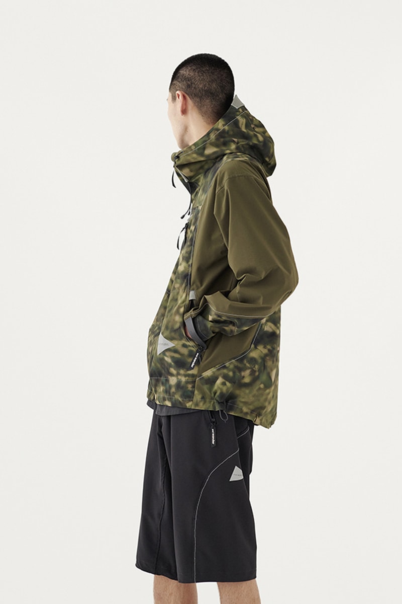and WANDER Spring Summer 2020 Lookbook collection japanese Keita Ikeuchi Mihoko Mori technical hi tech functional utility progressive breathable waterproof jackets coats windbreakers