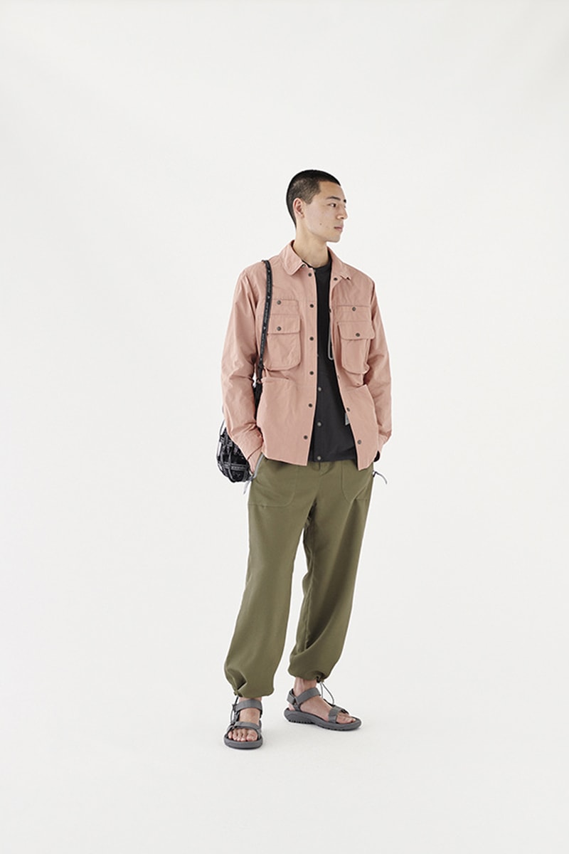 and WANDER Spring Summer 2020 Lookbook collection japanese Keita Ikeuchi Mihoko Mori technical hi tech functional utility progressive breathable waterproof jackets coats windbreakers