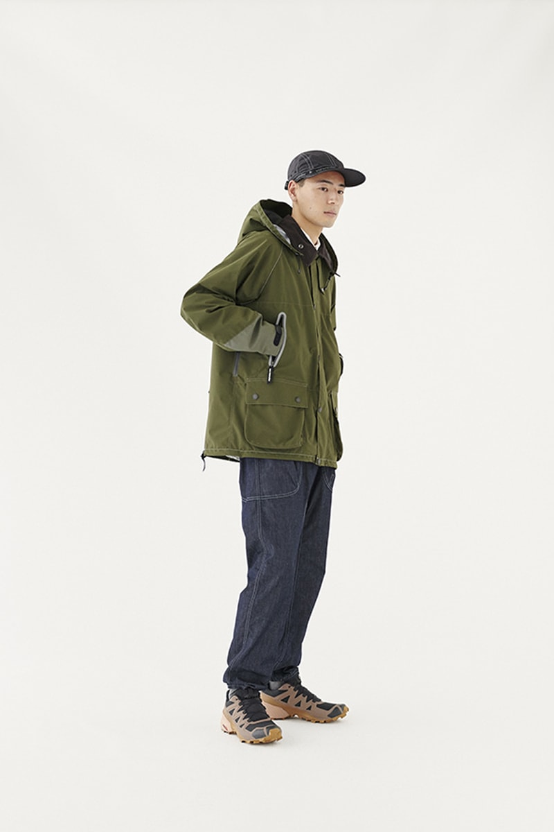 and WANDER Spring Summer 2020 Lookbook collection japanese Keita Ikeuchi Mihoko Mori technical hi tech functional utility progressive breathable waterproof jackets coats windbreakers