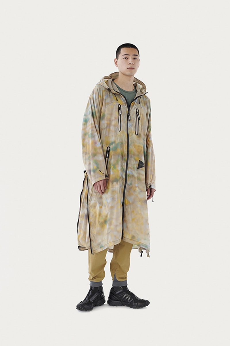 and WANDER Spring Summer 2020 Lookbook collection japanese Keita Ikeuchi Mihoko Mori technical hi tech functional utility progressive breathable waterproof jackets coats windbreakers
