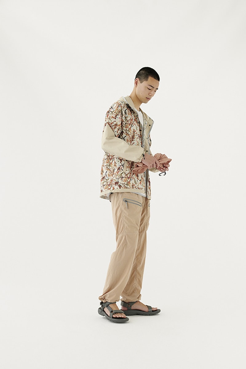 and WANDER Spring Summer 2020 Lookbook collection japanese Keita Ikeuchi Mihoko Mori technical hi tech functional utility progressive breathable waterproof jackets coats windbreakers