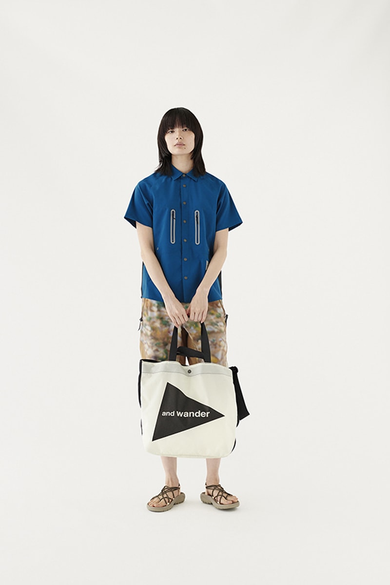 and WANDER Spring Summer 2020 Lookbook collection japanese Keita Ikeuchi Mihoko Mori technical hi tech functional utility progressive breathable waterproof jackets coats windbreakers