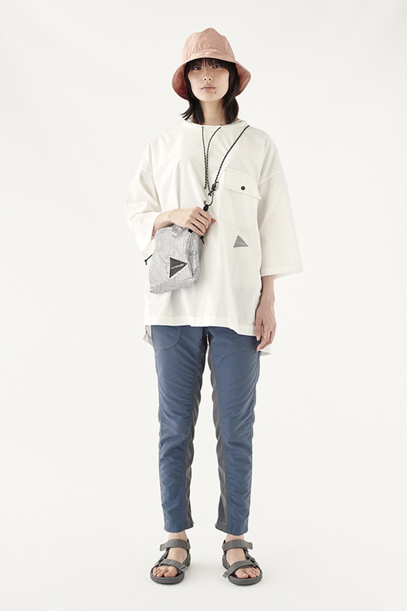 and WANDER Spring Summer 2020 Lookbook collection japanese Keita Ikeuchi Mihoko Mori technical hi tech functional utility progressive breathable waterproof jackets coats windbreakers
