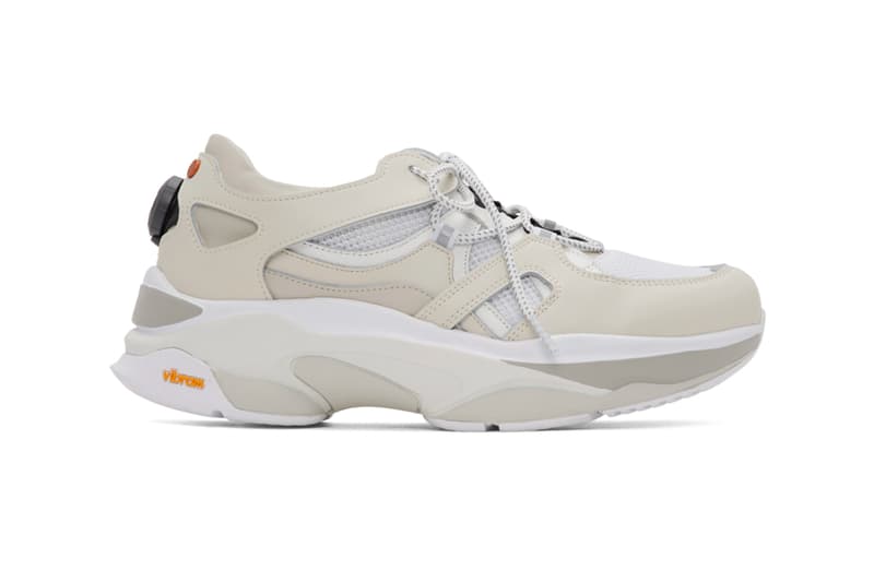 Andersson Bell White Runner Sneakers 201375M237016 Rollkin vibram footwear sneakers kicks trainers runners shoes technical fall winter 2020 collection made in south korea technical