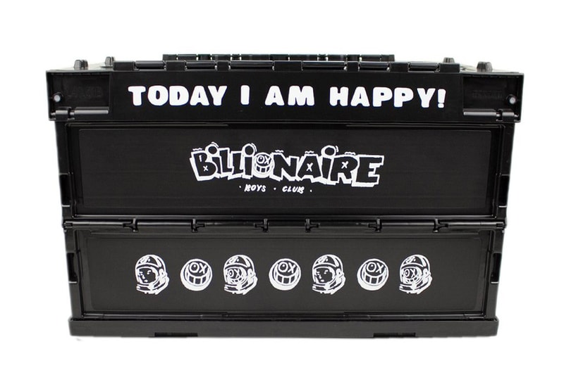 André Saraiva x Billionaire Boys Club Storage Crate 'Mr. A' BBC Cosmonaut Box Design Collaboration Release Information USA Pharrell Williams "Today I Am Happy!"