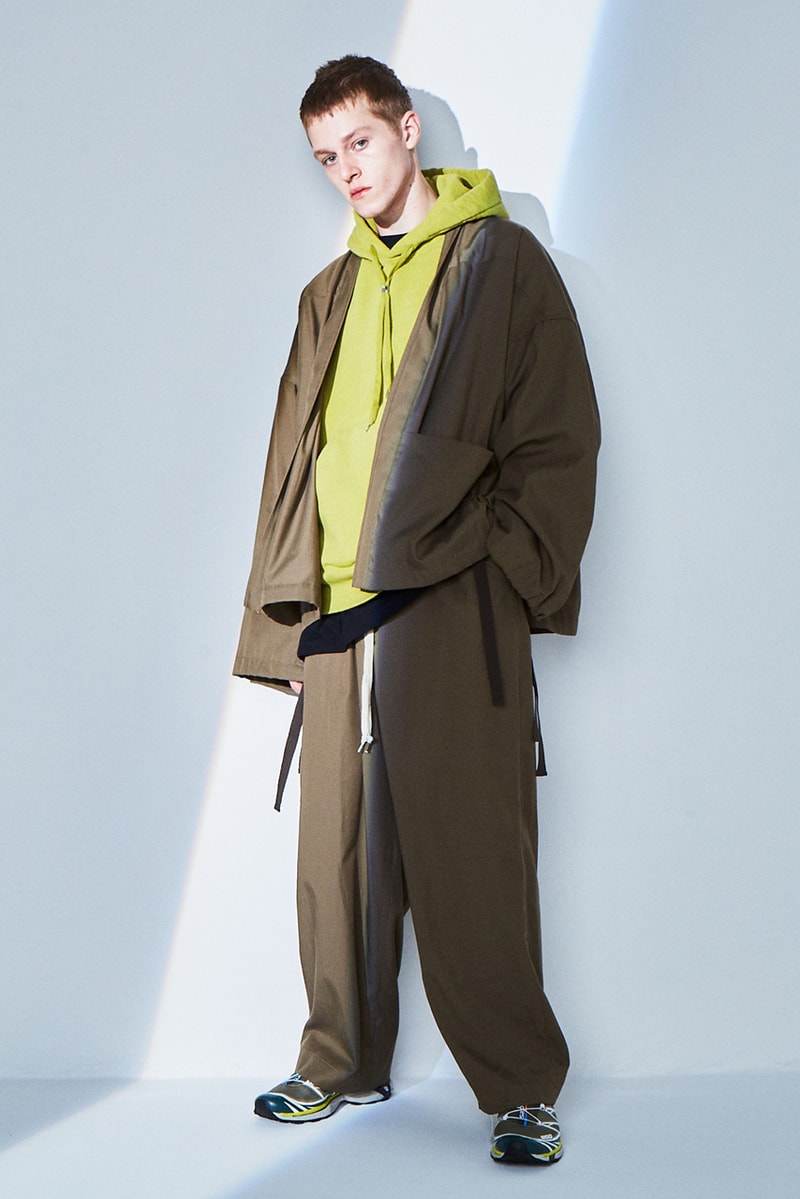 ANEI Fall/Winter 2020 Lookbook Collection Jackets Coats Trousers Blazers Knitwear T-shirts Shirts Black Blue White Gray Brown White Dresses Burnt Orange Scarves Yellow Green Bags