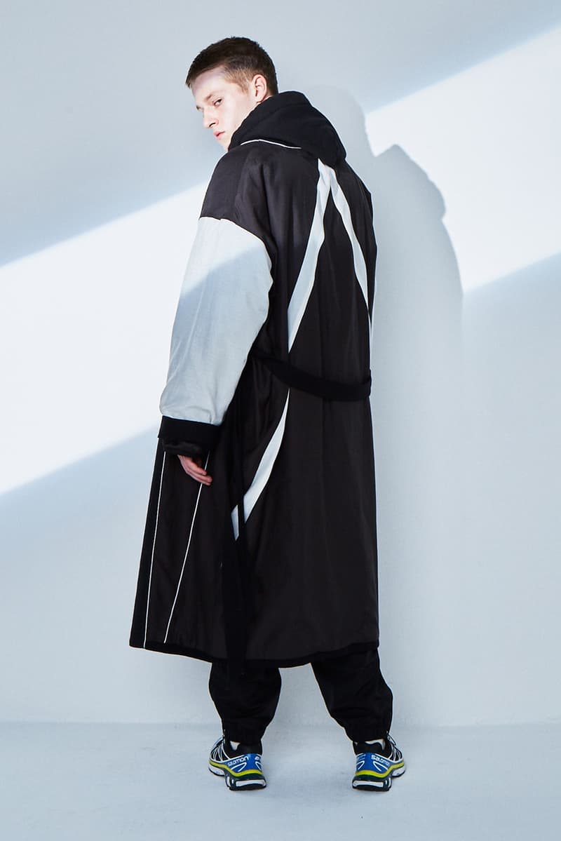 ANEI Fall/Winter 2020 Lookbook Collection Jackets Coats Trousers Blazers Knitwear T-shirts Shirts Black Blue White Gray Brown White Dresses Burnt Orange Scarves Yellow Green Bags