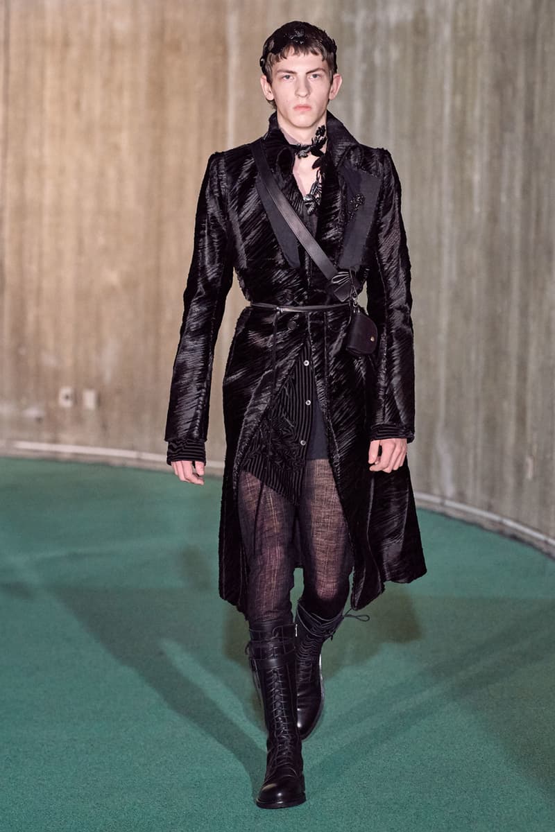 Ann Demeulemeester fall winter 2020 fw20 mens runway show collection paris fashion week