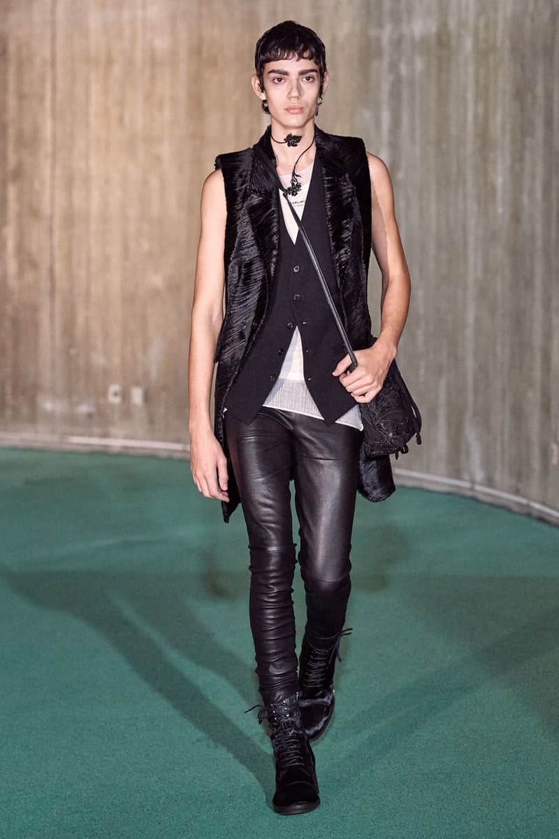 Ann Demeulemeester fall winter 2020 fw20 mens runway show collection paris fashion week