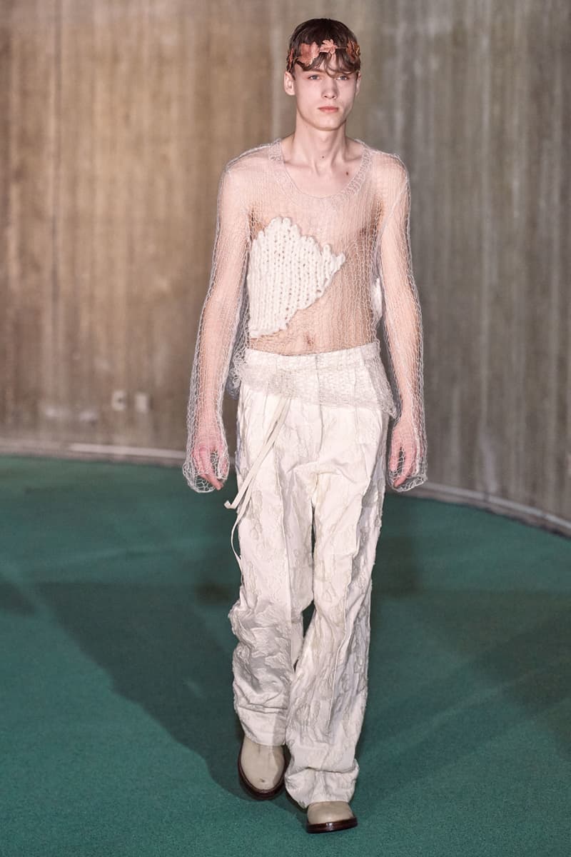 Ann Demeulemeester fall winter 2020 fw20 mens runway show collection paris fashion week