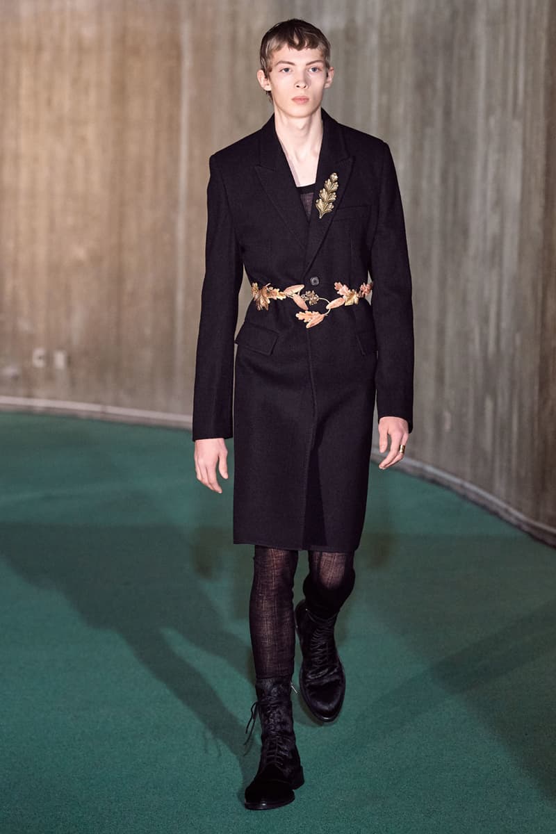 Ann Demeulemeester fall winter 2020 fw20 mens runway show collection paris fashion week