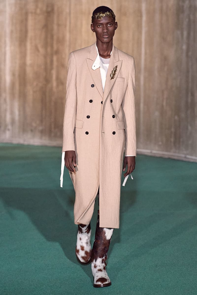 Ann Demeulemeester fall winter 2020 fw20 mens runway show collection paris fashion week