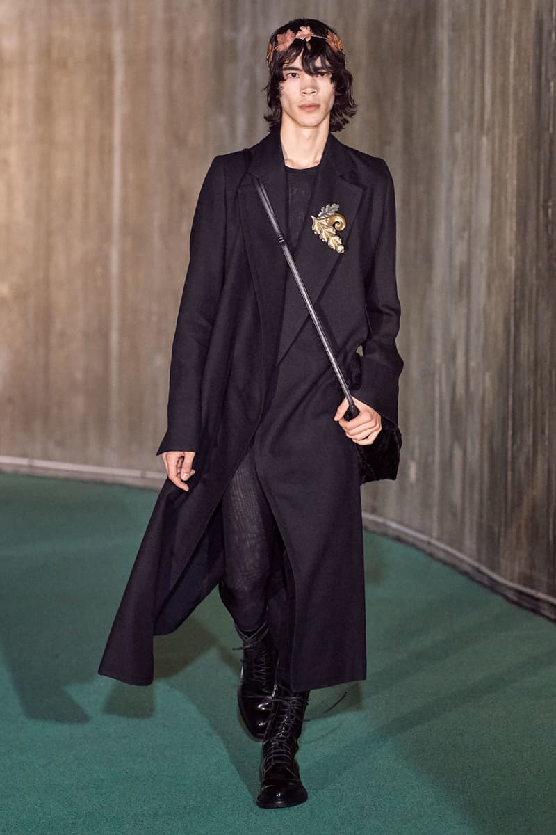 Ann Demeulemeester fall winter 2020 fw20 mens runway show collection paris fashion week