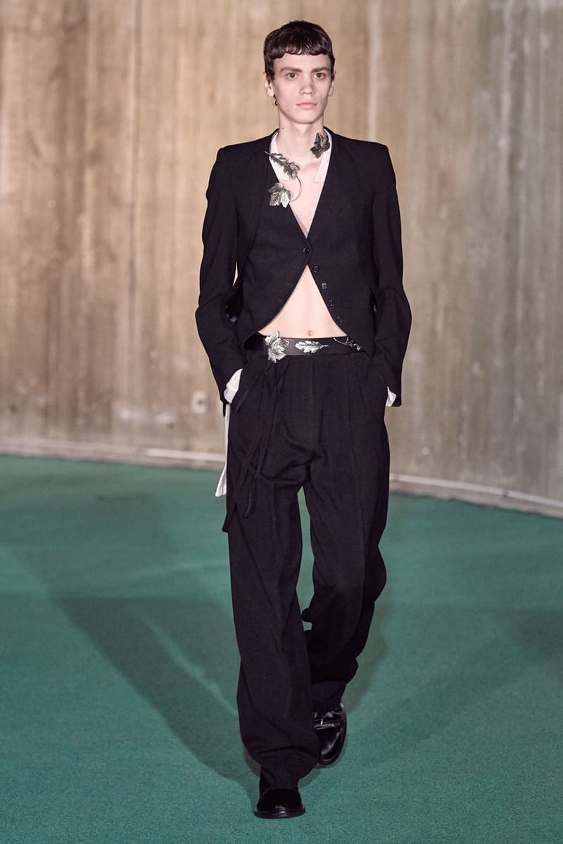 Ann Demeulemeester fall winter 2020 fw20 mens runway show collection paris fashion week