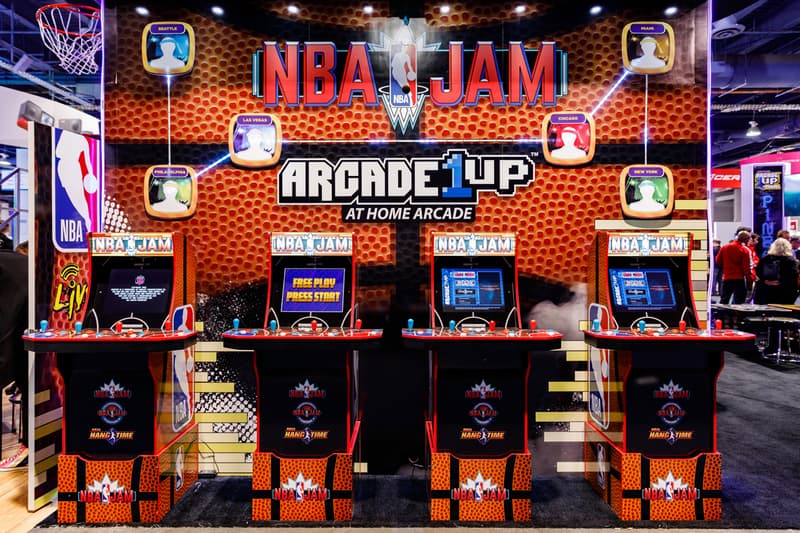 Arcade1Up WI-Fi NBA Jam Cabinets gaming CES 2020