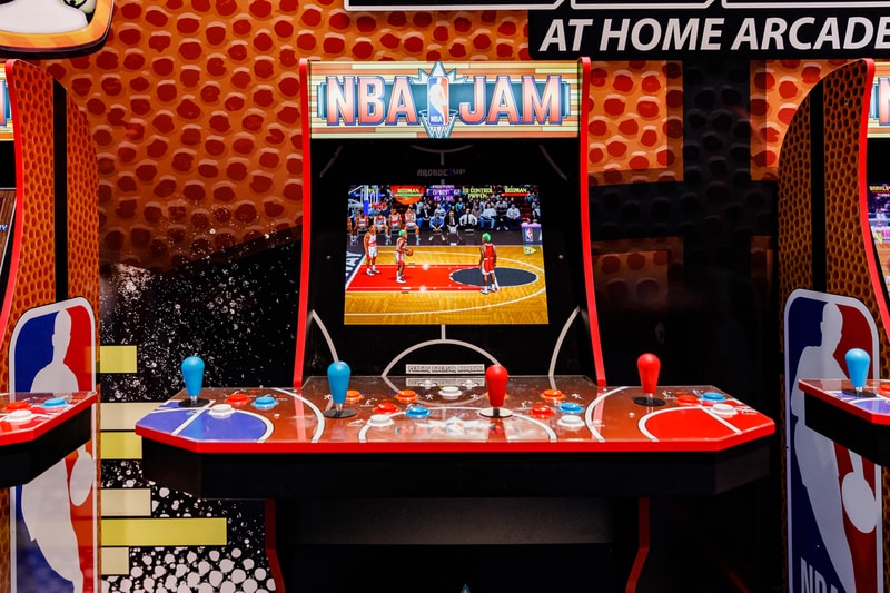 Arcade1Up WI-Fi NBA Jam Cabinets gaming CES 2020