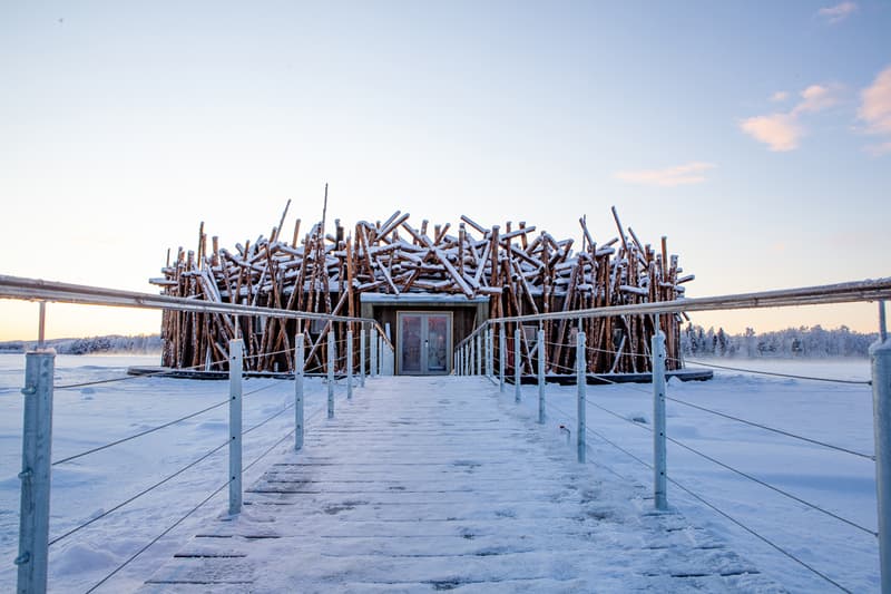 Sweden "Arctic Bath" Hotel Opening Lule River Harads Ann Kathrin Lundqvist Bertil Harström Johan Kauppi Floating Treehotel Swedish Lapland 