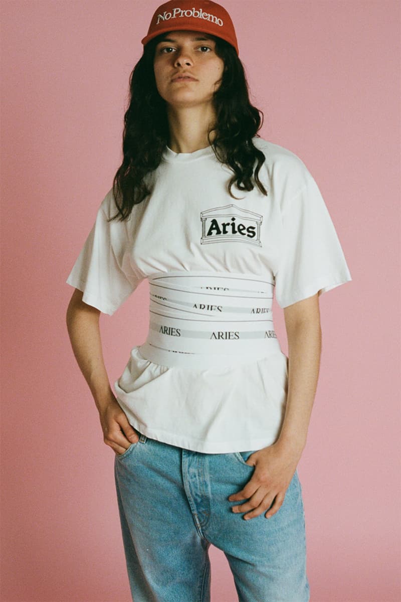 aries arise spring summer 2020 sofia prantera release information collection buy cop purchase hoodie jeans denim t-shirt tie dye tracksuits french graphics aidan cushway jake bisley