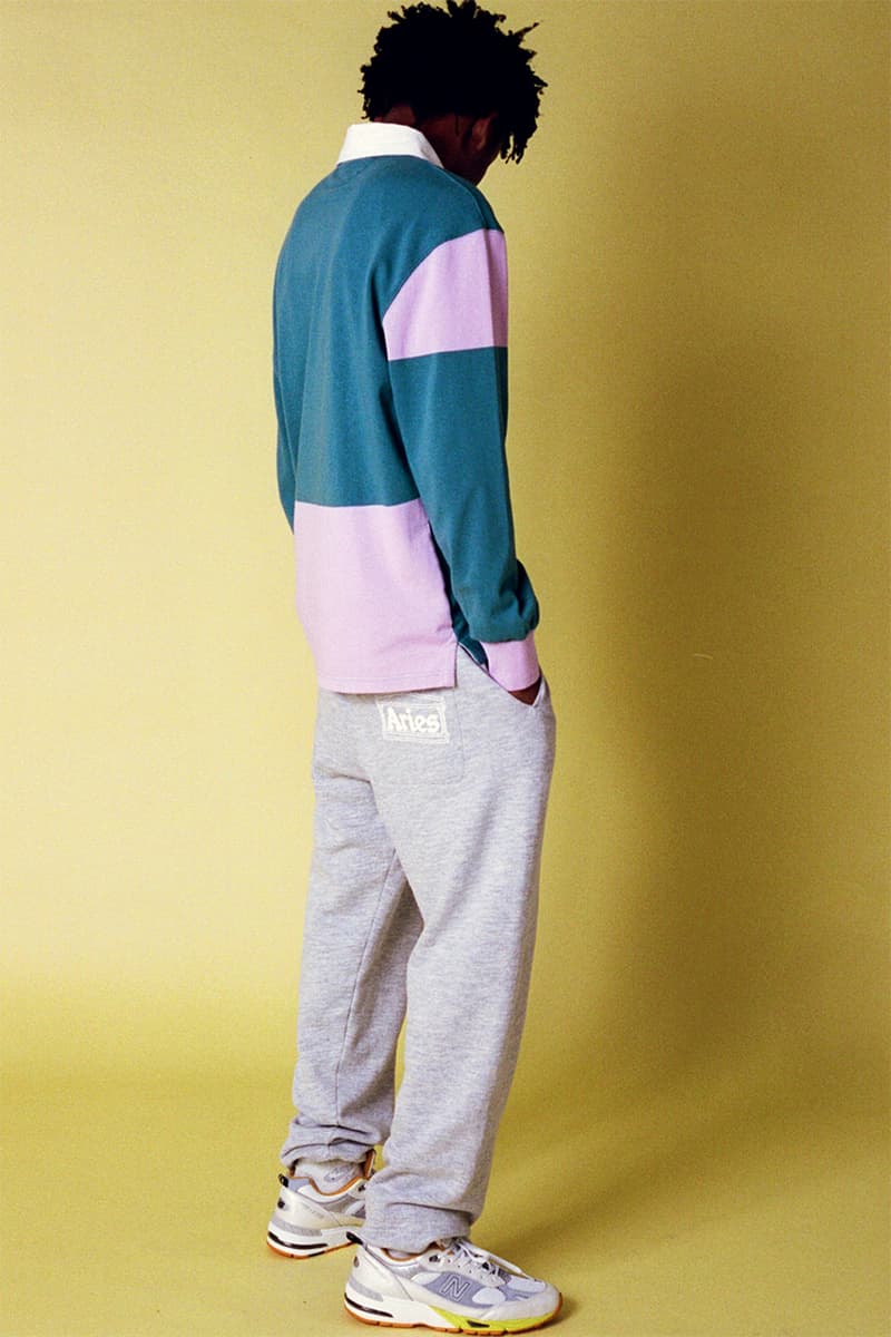 aries arise spring summer 2020 sofia prantera release information collection buy cop purchase hoodie jeans denim t-shirt tie dye tracksuits french graphics aidan cushway jake bisley