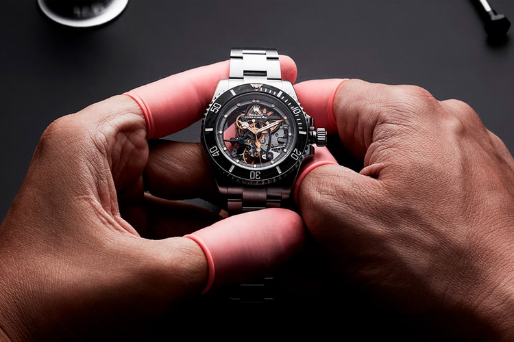 Artisans de Genève Crafts a Bespoke Skeletonized Rolex Submariner for Andrea Pirlo