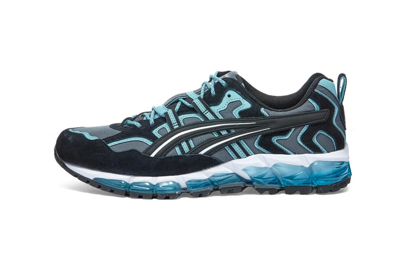 ASICS GEL Nandi 360 "Carrier Grey/Smoke Blue" Release Info 1021a190-021 drop info end buy now price blue gray 90s trail runner sneaker 