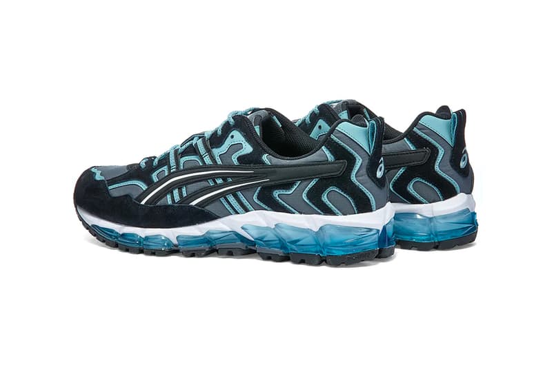 ASICS GEL Nandi 360 "Carrier Grey/Smoke Blue" Release Info 1021a190-021 drop info end buy now price blue gray 90s trail runner sneaker