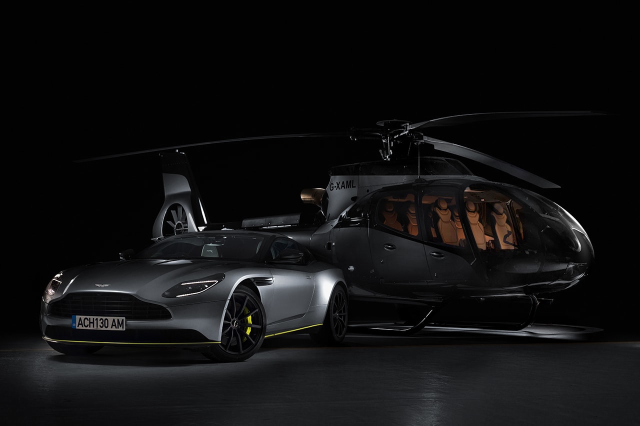 Aston Martin x Airbus ACH130 Helicopter Revealed First Look Collaboration Announcement Automotive Aviation Design Limited Edition Courchevel French Alps 