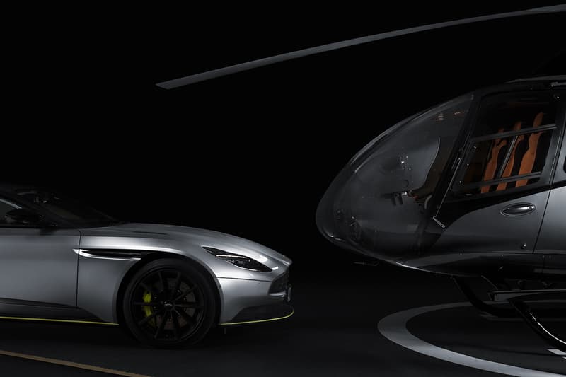 Aston Martin x Airbus ACH130 Helicopter Revealed First Look Collaboration Announcement Automotive Aviation Design Limited Edition Courchevel French Alps 