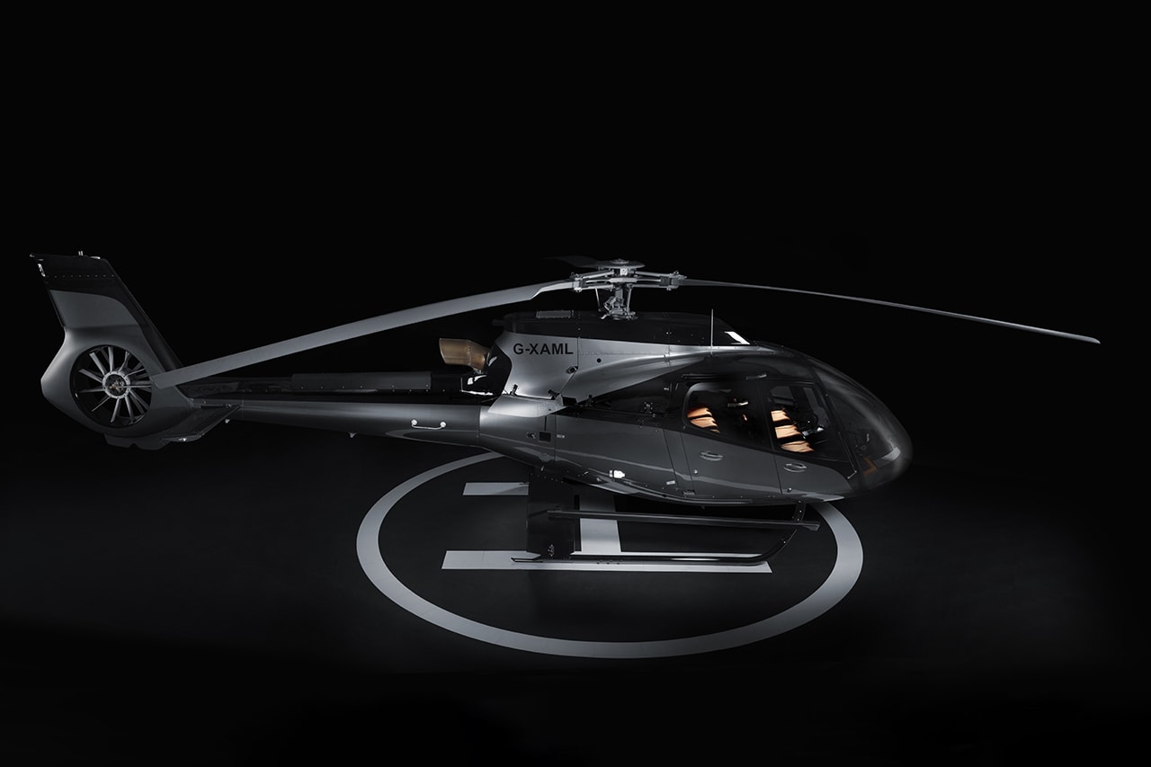 Aston Martin x Airbus ACH130 Helicopter Revealed First Look Collaboration Announcement Automotive Aviation Design Limited Edition Courchevel French Alps