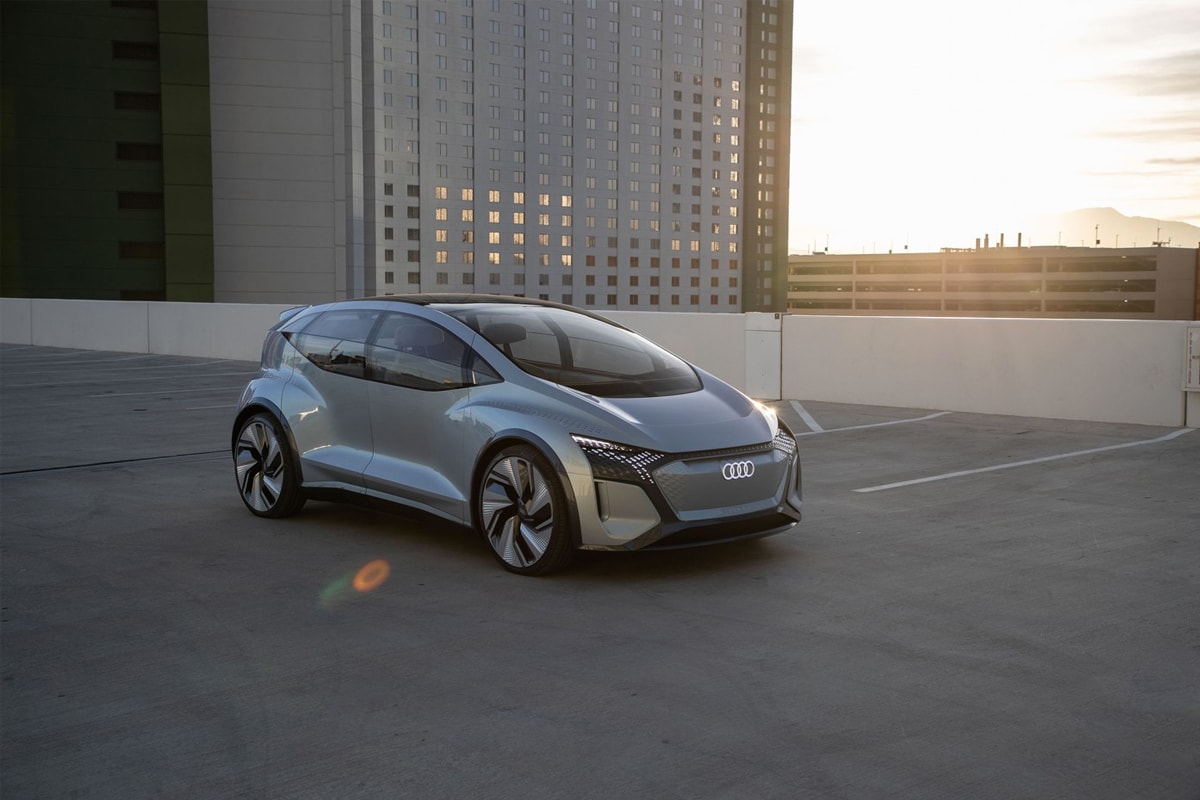 audi ai me autonomous driving car concept ces 2020 futuristic electric vehicle self driving