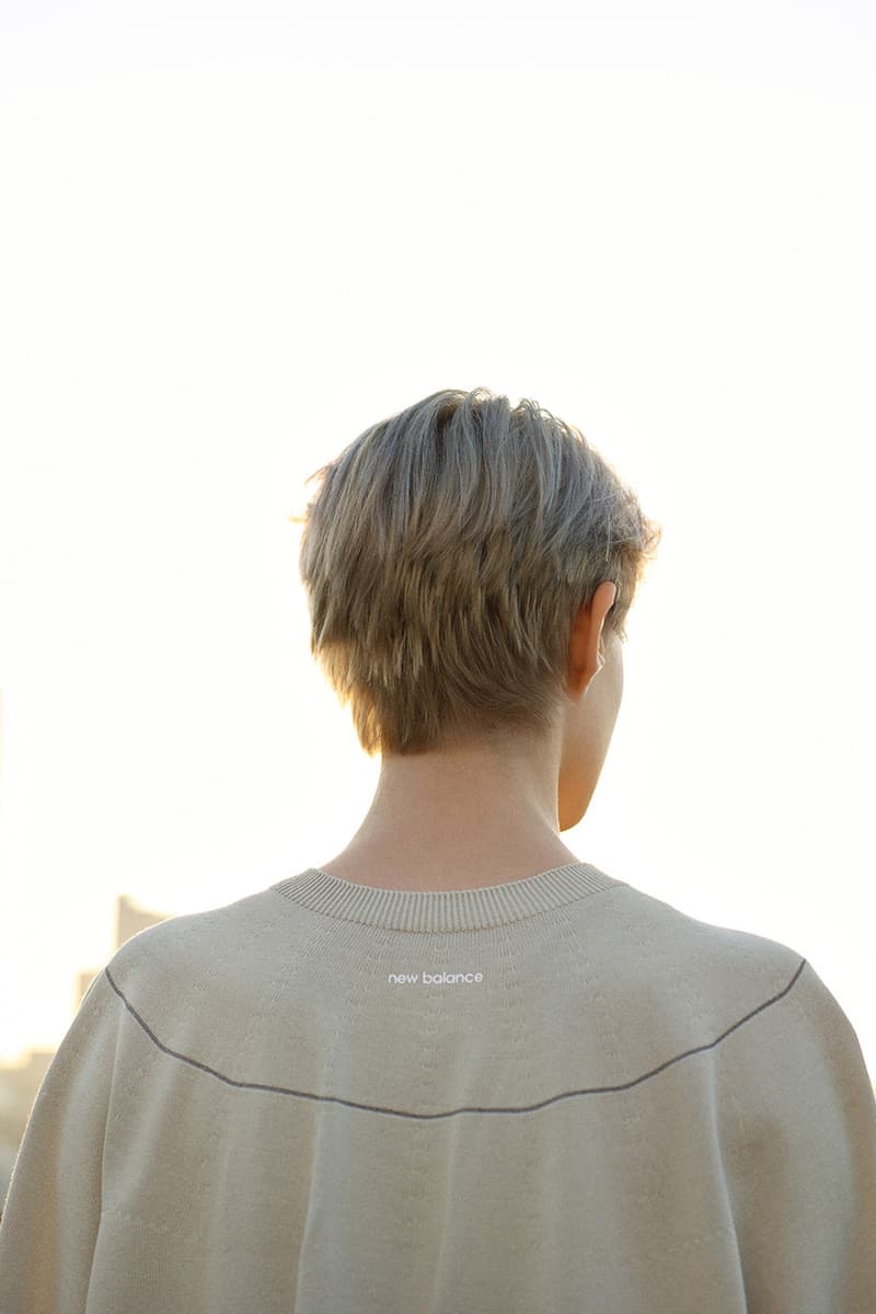 AURALEE x New Balance SS20 COMP100, Apparel collaboration collection spring summer 2020 japan sneaker wholegarment cotton knit pants sweater