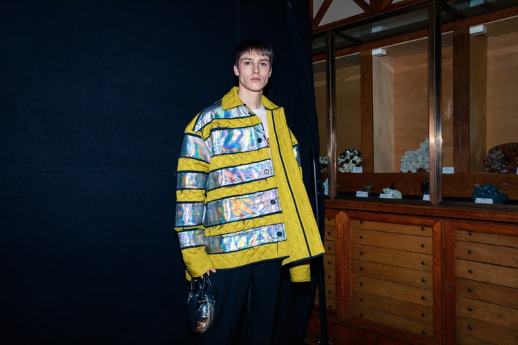 Backstage at BOTTER's Radiant FW20-21 Paris Fashion Show