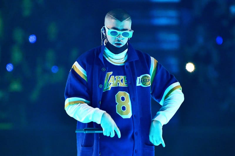 bad bunny lakers jersey