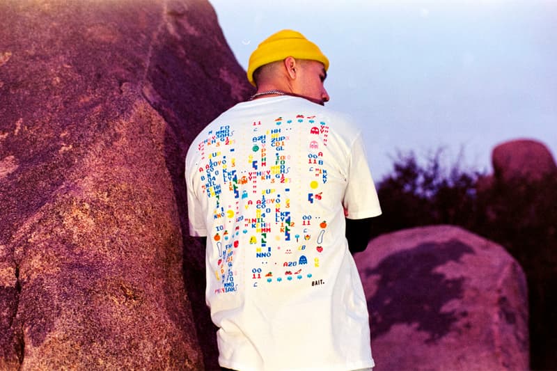 bandai namco pac man bait glitch capsule streetwear 