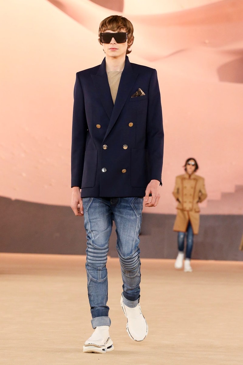 Balmain Menswear Fall Winter 2020 Paris Fashion Week olivier rousteing
